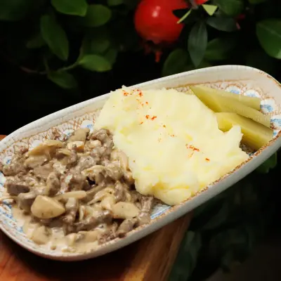 Beef Stroganoff