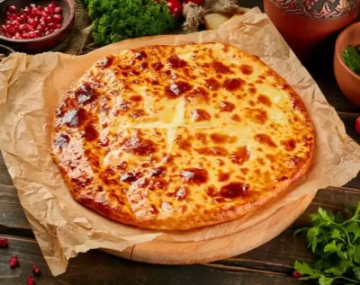 Megruli Khachapuri (Migrelian Style)