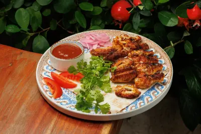 Chicken wings shashlik